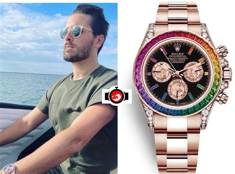 scott disick rolex daytona